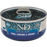 N&D Cat Ocean Adult Tuna & Sardine & Shrimps 70 g – Sleviste.cz