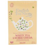 English Tea Shop Bílý čaj s liči a kakaem 20 sáčků – Zboží Mobilmania