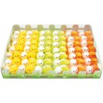 Kuřátka plyšová 3cm ve 3 barvách 84ks – Zboží Dáma