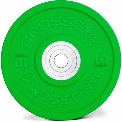 TRINFIT Bumper Plate gumový CrossGym 10 kg /50 mm – Zboží Dáma