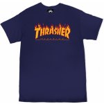 Thrasher Flame Logo Navy Blue