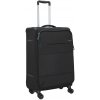 Cestovní kufr D&N 4W černá 9064-01 68 l