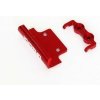 Modelářské nářadí Kyosho Aluminium Front & Rear Bumper Set Mini-Z Buggy Red