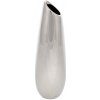 Váza Autronic Váza keramická, stříbrná HL9011-SIL