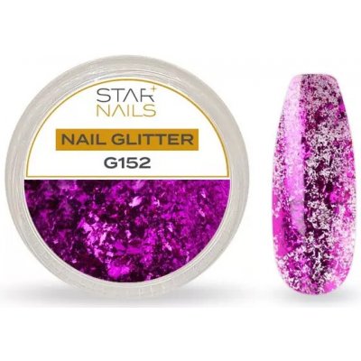 Starnails Nail Art zdobení glitter G152 – Hledejceny.cz
