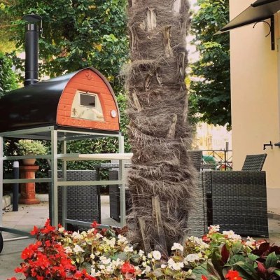 Pizza Party Pec na dřevo Pizzone Box Biscotto Laserový teploměr – Zboží Mobilmania