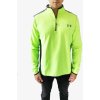 Pánská mikina Under Armour ColdGear Lime mikina s částečným zipem bez kapuce limetková