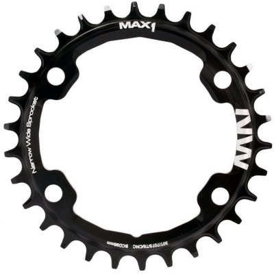 Převodník MAX1 Narrow Wide Shimano 30z černý – Hledejceny.cz