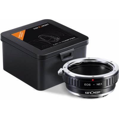 K&F Concept adaptér objektivu Canon EOS na Sony Alpha Nex E-Mount – Hledejceny.cz