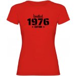 Tisknemena.cz Dámské tričko LIMITED EDITION 1976 červená – Hledejceny.cz