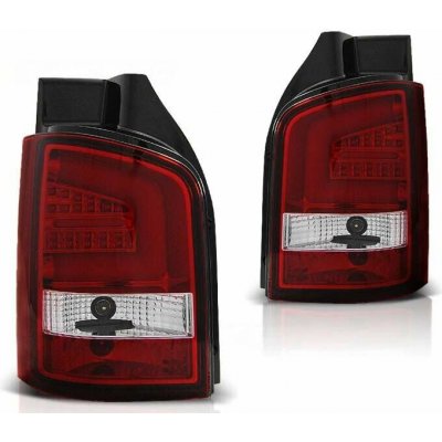 Zadní světla, lampy LED Volkswagen T5, 2010-, čiré, červené – Hledejceny.cz