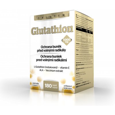 Salutem Glutathion 1000 mg 180 kapslí – Hledejceny.cz
