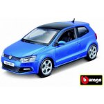 Bburago Kovový model auta Plus VW Polo GTI Mark 5 červená 1:24 – Zboží Mobilmania