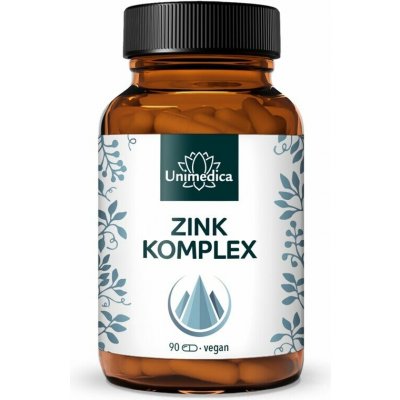 Unimedica Zinek komplex 25 mg - 3 formy 90 kapslí – Hledejceny.cz