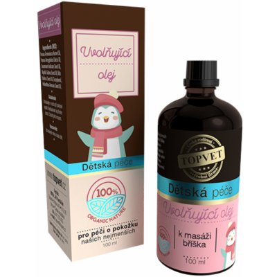 Green idea dětská péče Uvolňující olej 100 ml – Hledejceny.cz