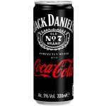 Jack Daniels & Cola 5% 0,33 l (plech) – Zboží Dáma