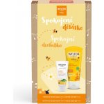 Weleda Měsíčkový dětský šampon 200 ml + dárek dětský zubní gel 200 ml dárková sada – Hledejceny.cz