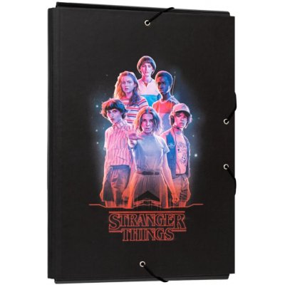 CurePink s klopami Netflix Stranger Things Postavy 26 x 34 x 2 cm CSG0097 – Zboží Mobilmania