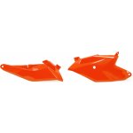 Rtech Boční číslové tabulky KTM pár oranžové