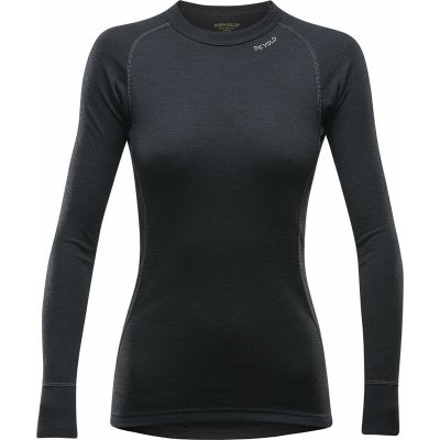 Devold dámské triko s dlouhým rukávem duo active merino 210 Shirt black – Hledejceny.cz