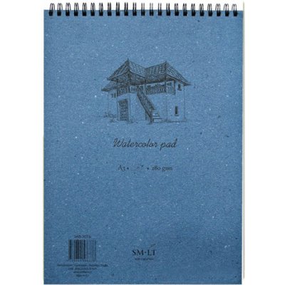 SM.LT Art Akvarelový papír Watercolor pad A3 280g 30 listů v bloku – Sleviste.cz