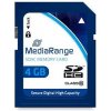 Paměťová karta MediaRange SDHC Class 10 4 GB MR961