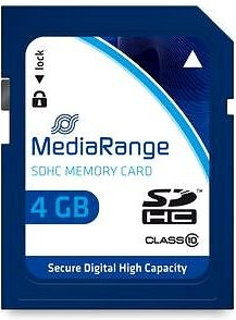 MediaRange SDHC Class 10 4 GB MR961