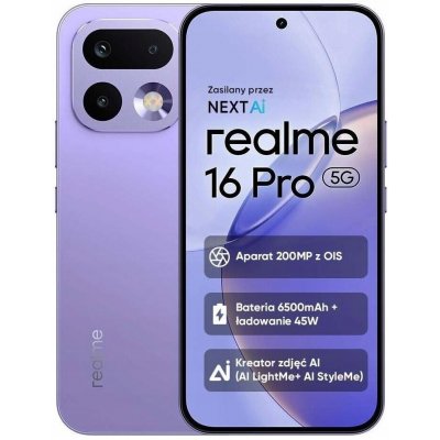 realme 16 Pro 8GB/512GB Orchid Purple – Zboží Živě