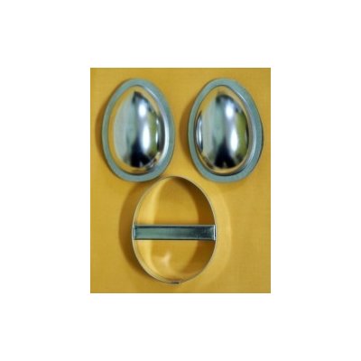 Sada formiček na kraslice - Dutá perníková vajíčka 9 cm / 3 kusy – Hledejceny.cz