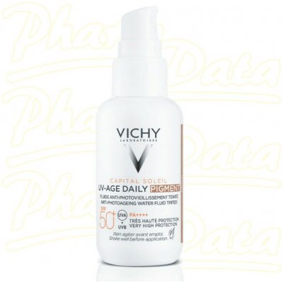 VICHY CAPITAL SOLEIL UV-AGE fluid medium SPF50+40 ml – Hledejceny.cz