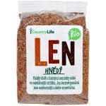 Country Life Len hnědý BIO 300 g – Hledejceny.cz