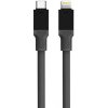 usb kabel Tactical 57983117400 USB-C/Lightning, 1m, šedý