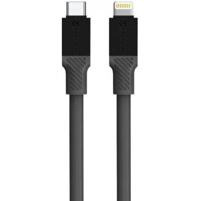 Tactical 57983117400 USB-C/Lightning, 1m, šedý – Zboží Mobilmania