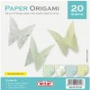 Vystřihovánka a papírový model Papíry na origami 15x15cm 80g potištěné