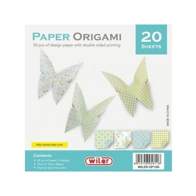 Papíry na origami 15x15cm 80g potištěné – Zboží Dáma