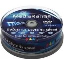 MediaRange DVD-R 1,4GB 4x, printable, spindle, 10ks (MR430)