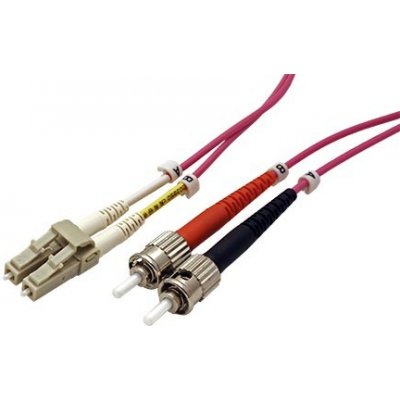 Roline 21.15.8773 Optický patch, LC-ST 50/125 (multimode), duplex, OM4, 3m – Zboží Živě