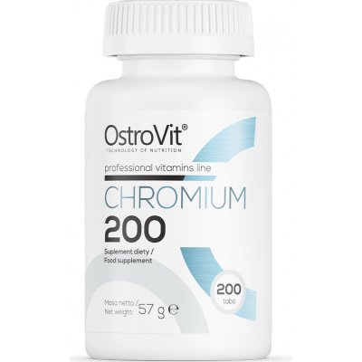 OstroVit Chromium 200 MG 200 tablet – Hledejceny.cz