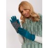 Italy Moda teplé rukavice se vzorem at-rk-2310.93-tyrksova