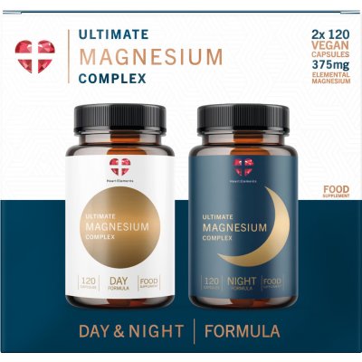 Heart Elements Ultimate Magnesium Complex 2 x 120 tobolek – Hledejceny.cz