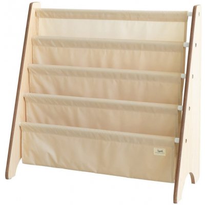 3 Sprouts Stojan na knížky Recycled Solid/Beige – Sleviste.cz