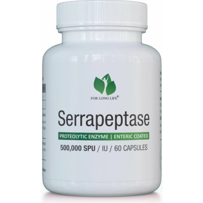 For Long Life SERRAPEPTÁZA 60 kapslí 500.000 SPU – Hledejceny.cz