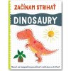 Vystřihovánka a papírový model Začínam strihať Dinosaury