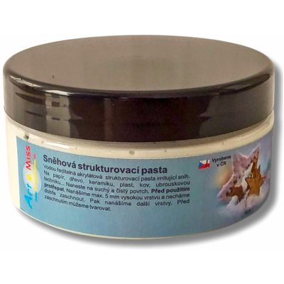 Artemiss Strukturovací pasta 3D efekt pro decoupage 350 g extra bílá – Zboží Dáma
