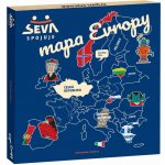 SEVA Mapa Evropy – Zboží Dáma