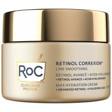 RoC Retinol Correxion Line Smoothing hydratační krém s kyselinou hyaluronovou 50 ml