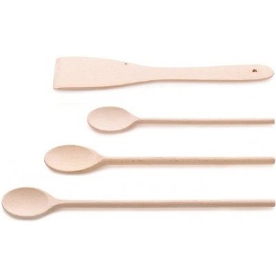 Kela Sada vařeček MARIBOR, 4 ks dřevěné – Sleviste.cz