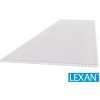 Střešní krytiny Lexan komorová 8 mm 2UV 3000 x 2100 mm čirá 1 ks