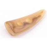 Knoflík 30 mm roh hnědo-béžový – Zboží Mobilmania