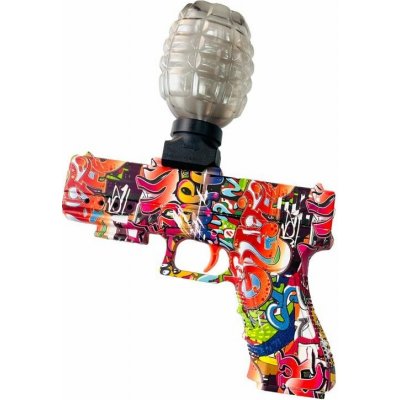 Sunny Blaster Glock, pistole na vodní gelové kuličky s tlumičem, grafity F976-3 – Zboží Mobilmania